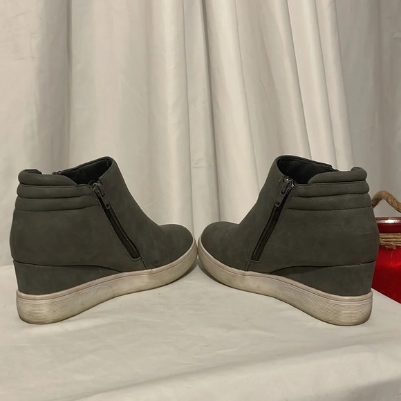 Dream Pairs Womens Booties gray 8.5 Sneaker Shoes - Picture 5 of 6